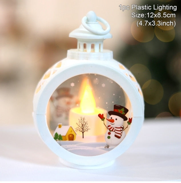Christmas Round Light Ornament