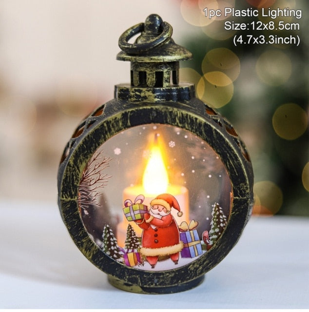 Christmas Round Light Ornament